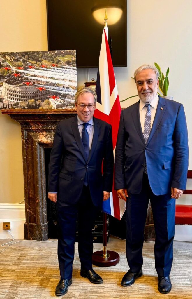 Musa Kulaklıkaya, Londra’da İngiliz yetkililerle görüştü