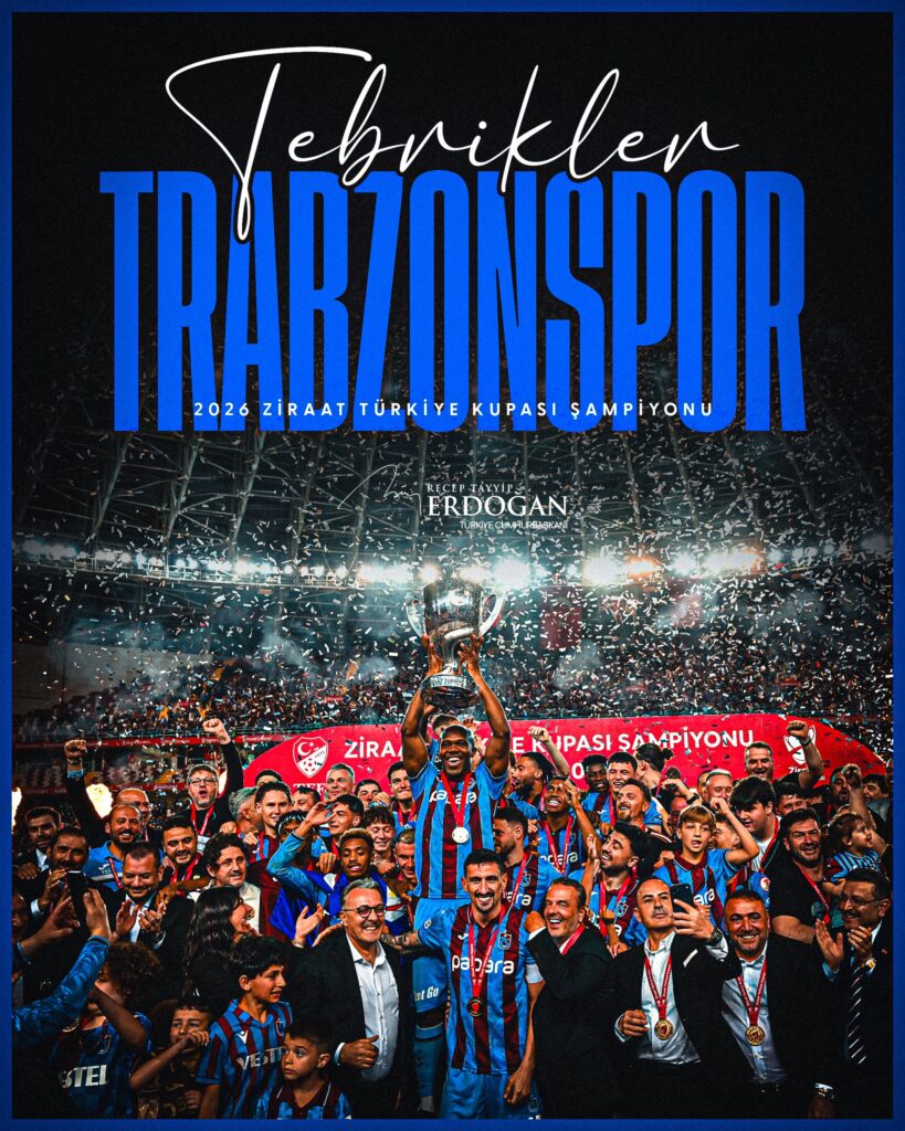 Trabzonspor, 2026 Ziraat Türkiye Kupası’nı kazandı