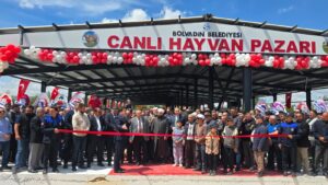 Canlı Hayvan Pazarı Dualarla Hizmete Açıldı