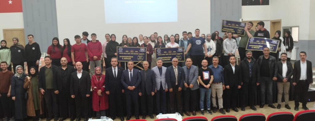 Iscehisar Mehmet Çakmak Anadolu Lisesi il birincisi oldu