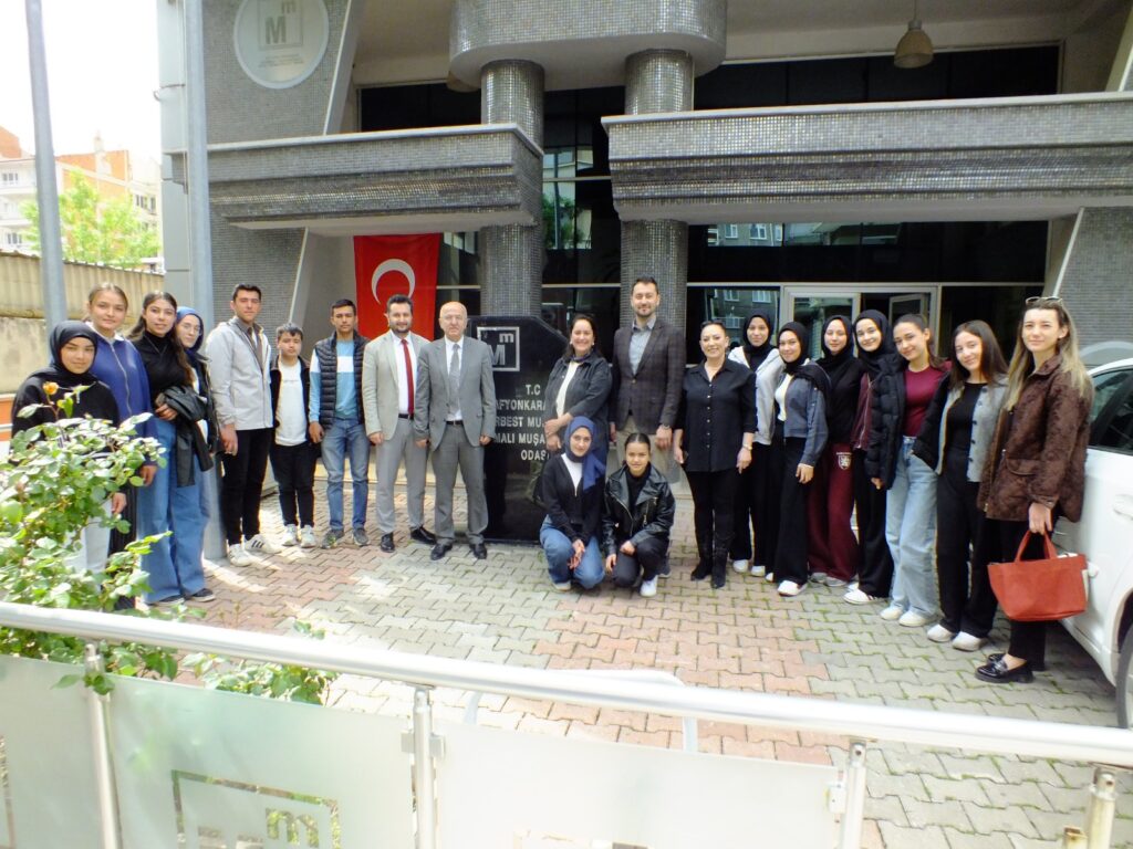 Salar ÇPAL Öğrencilerinden Mali Müşavirler Odası’na Mesleki Ziyaret