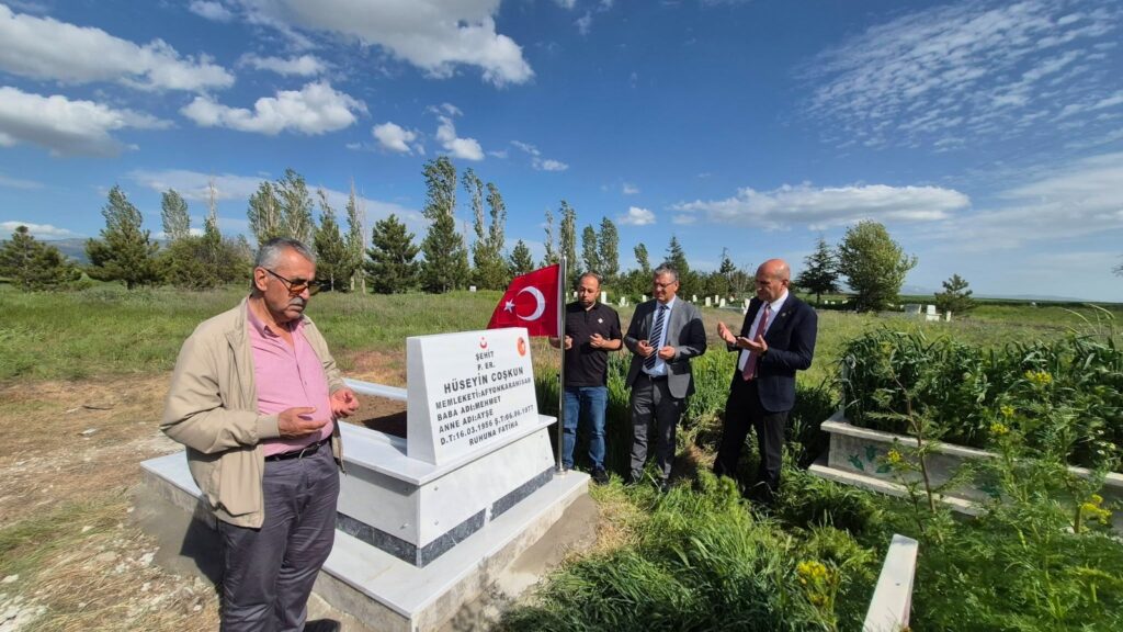 49 Yıl Sonra Şehitliği Yapıldı