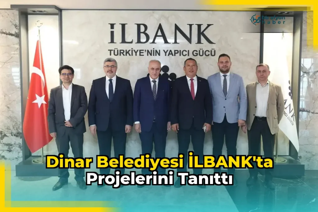 Dinar Belediyesi İLBANK’ta Projelerini Tanıttı