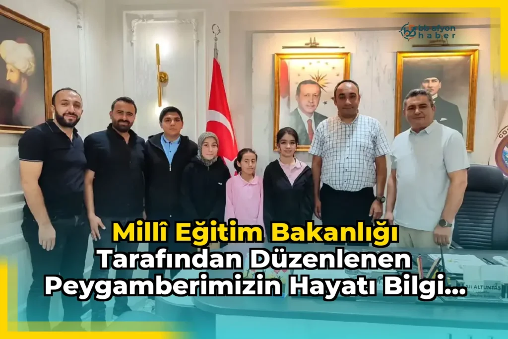 Millî Eğitim Bakanlığı tarafından düzenlenen Peygamberimizin Hayatı Bilgi Yarışması’nda Yavuz Selim Ortaokulu öğrencilerinden büyük başarı