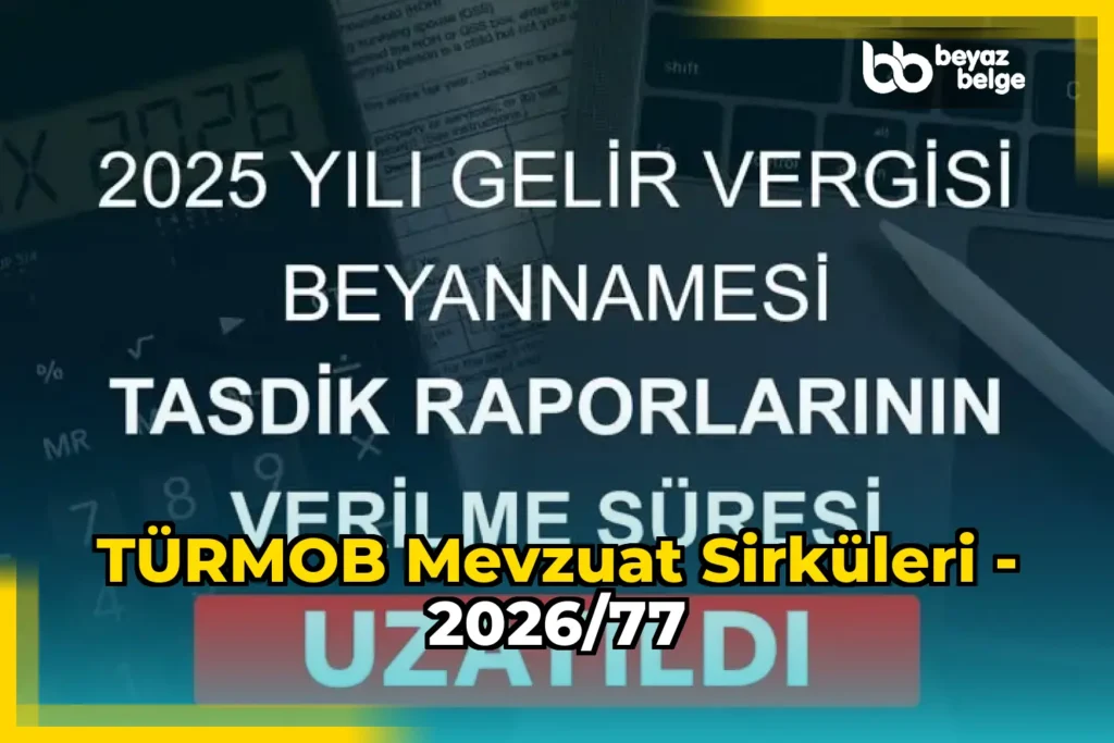 TÜRMOB Mevzuat Sirküleri – 2026/77