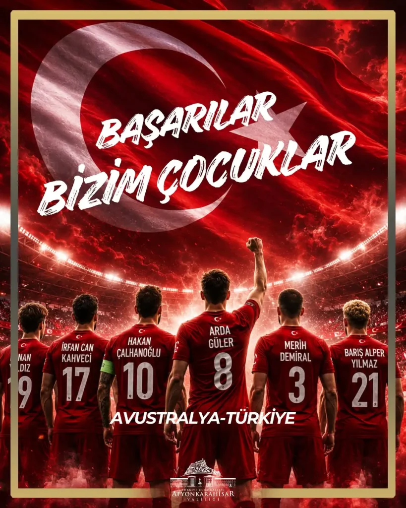 A Milli Futbol Takımı 2026 FIFA Dünya Kupası’nda Sahne Alacak!
