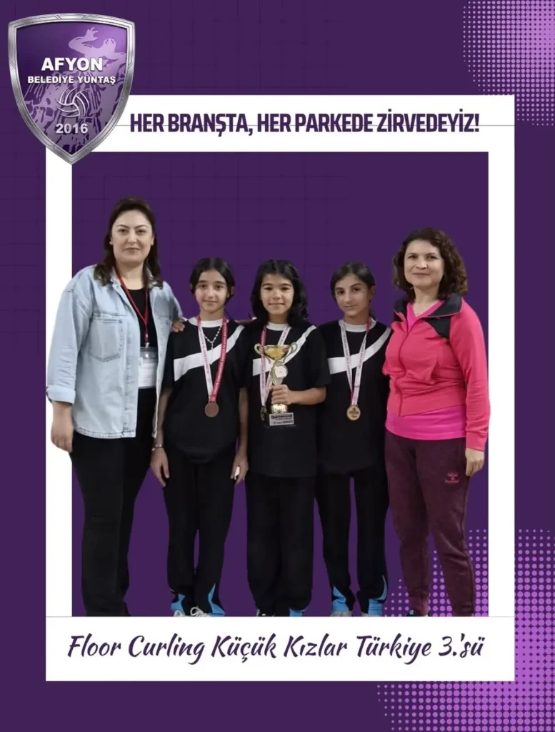 Afyon Belediye Yüntaş Spor Kulübü Türkiye 3.’sü Oldu!