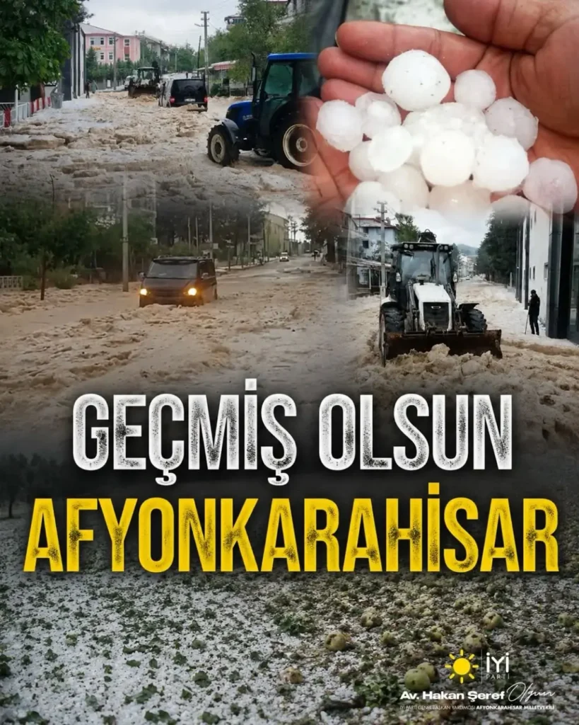 Afyonkarahisar’a Geçmiş Olsun Dilekleri