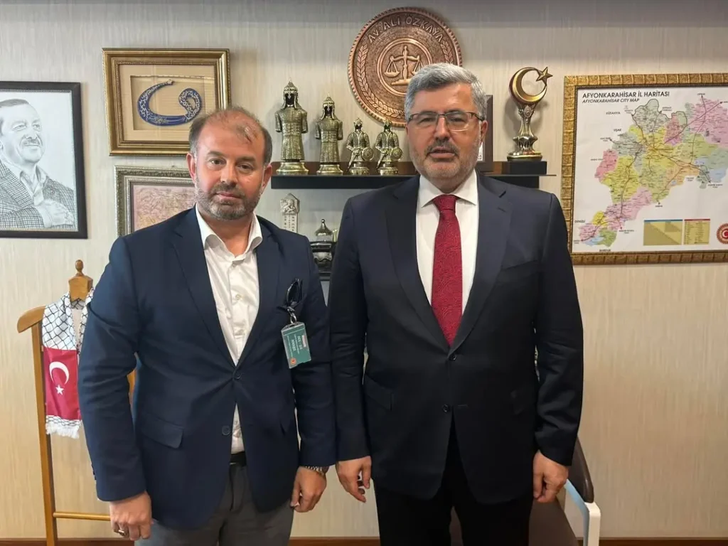 Afyonkarahisar Sağlık Bilimleri Üniversitesi’nden Öğrenci İşleri Başkanı Sami Çetinaktı’ya Gazi Meclis Ziyareti