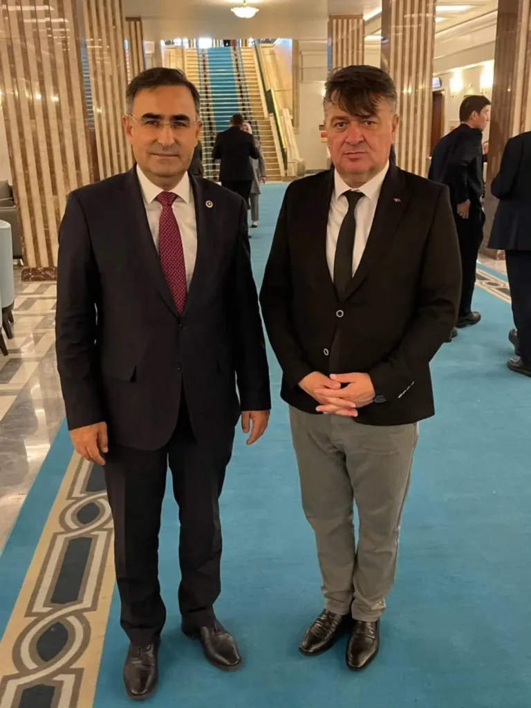 Afyonkarahisar Şoförler ve Otomobilciler Odası Başkanı İbrahim Karataş Gazi Meclisinde Misafir Edildi