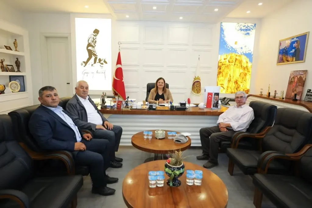 Afyonkarahisar Ziraat Odası Yönetim Kurulu Başkanı Ahmet Çankaya ve Diğerleri ile Görüşme