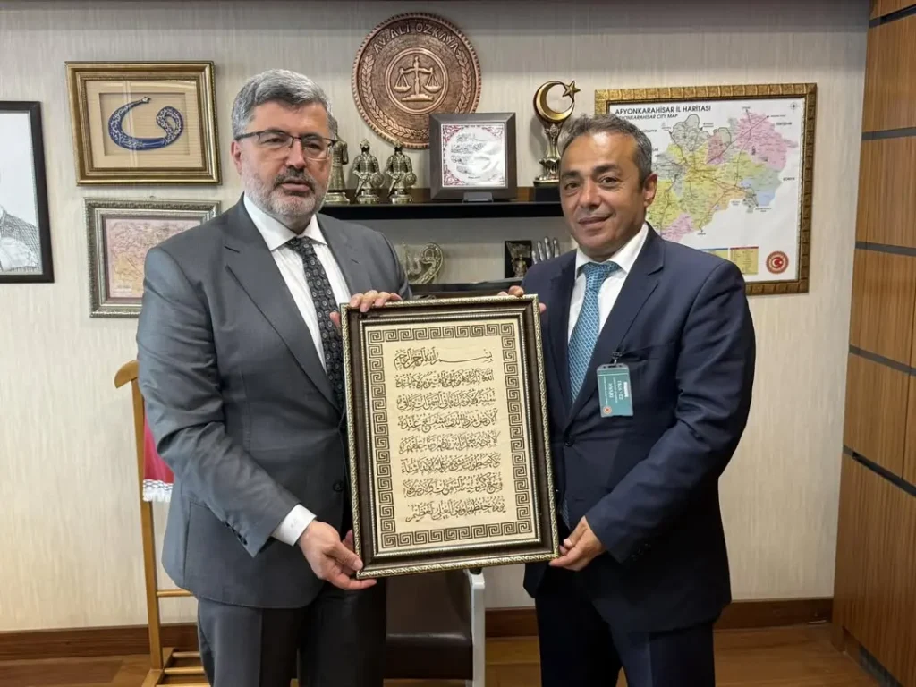 Ak Parti Afyonkarahisar Milletvekili Ali Özkaya’dan İbrahim Badak Ziyareti