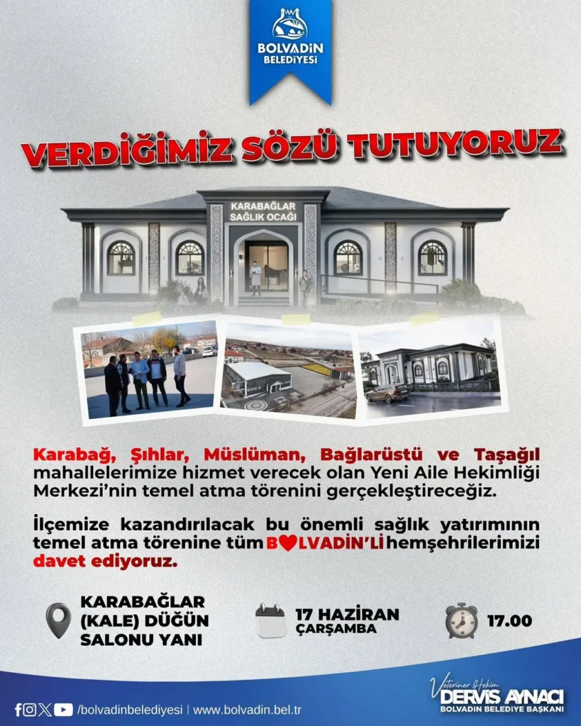 Bolvadin Belediye Başkanı Dervis Aynacı: Memleketin Her Alanını Nakış Nakış İşliyoruz
