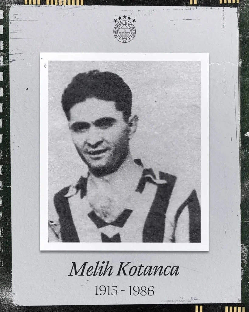 Fenerbahçe Spor Kulübü’nden Melih Kotanca Anma Mesajı