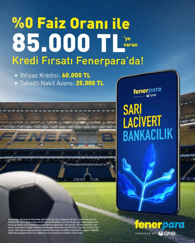 Fenerbahçe Taraftarlarına Fenerpara’dan Büyük Destek!
