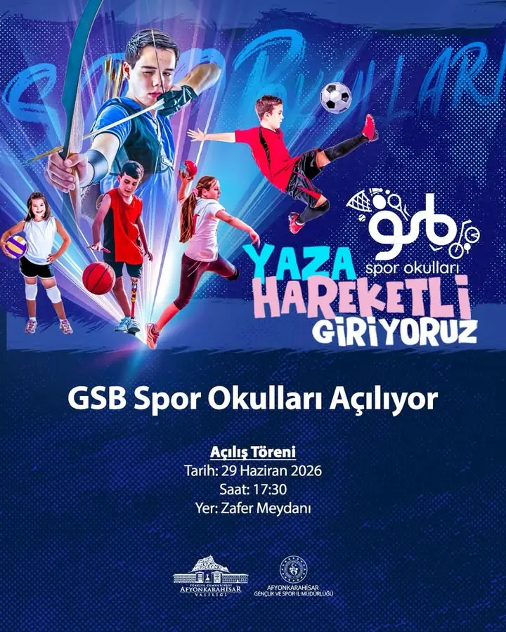 GSB Spor Okulları ve GSB Engelsiz Spor Okulları Açılıyor