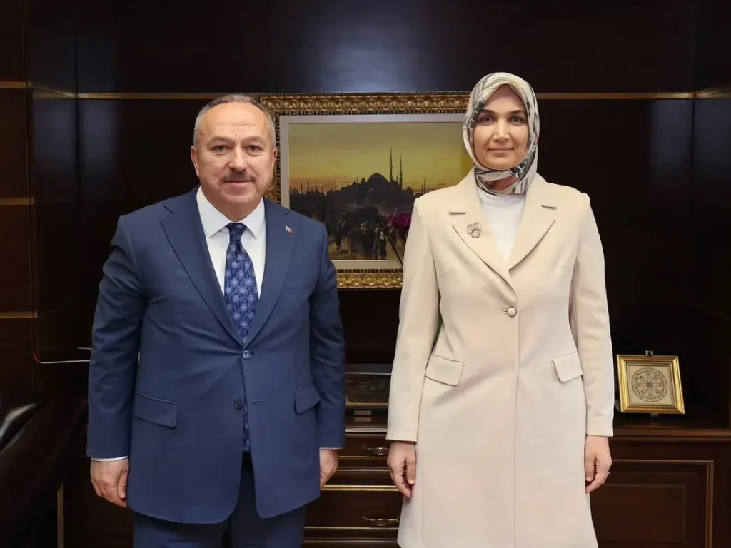 İçişleri Bakan Yardımcısı Doç. Dr. Kübra Güran Yiğitbaşı ile Emniyet Genel Müdürü Sayın Ali Fidan Bakanlıkta Görüştü