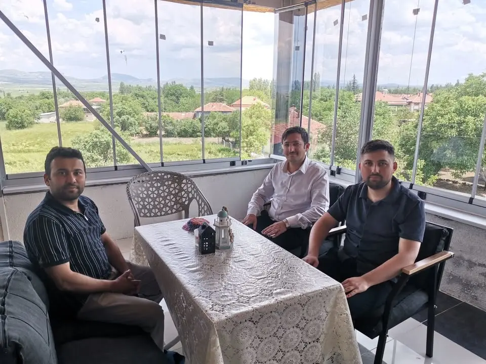 İlçe Müftüsü ve Daire Personeli Ziyarette Bulundu