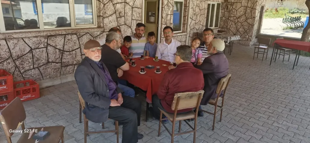İlçe Müftüsü ve Personelleri Gülyazı Köyü’nde Cemaatle Buluştu