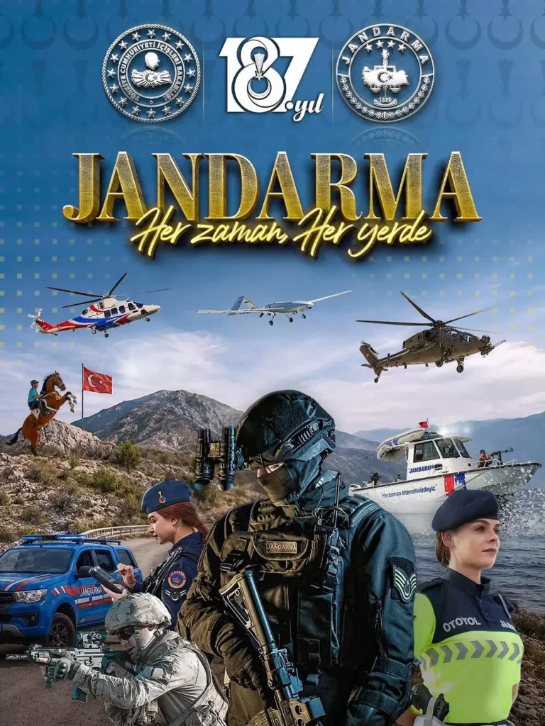 Jandarma Teşkilatı’nın 187. Yılı Kutlu Olsun!