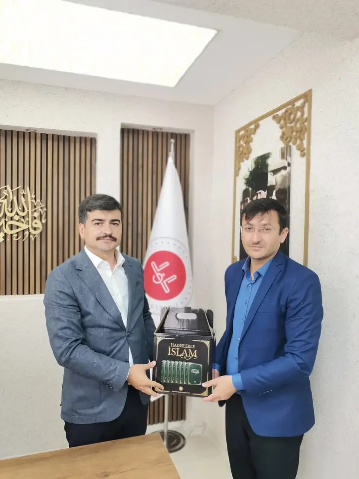 Kaymakam Mücahit Çetin, KızılÖren Müftülüğü’ne Veda Ziyaretinde Bulundu