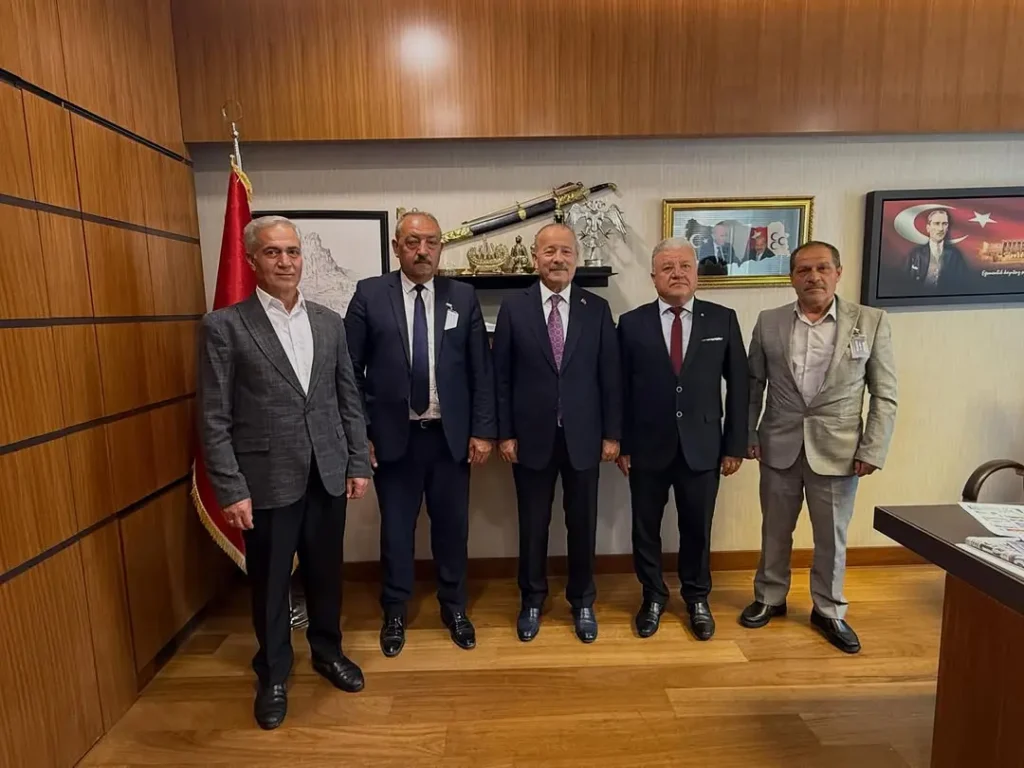 Musa Kayer ve Abdullah Taşpınar Gazi Meclisimizi Ziyaret Etti