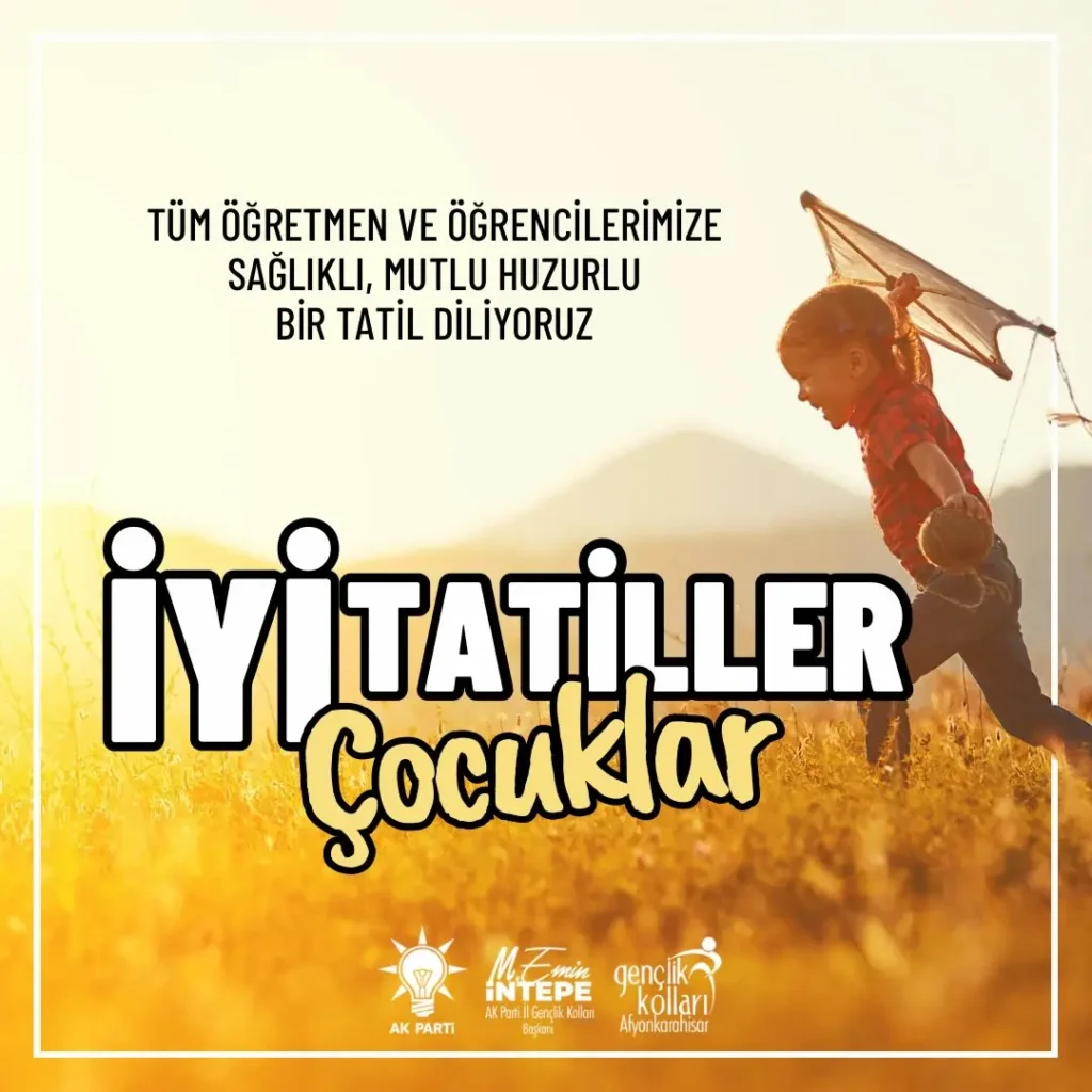 Öğretmenlere ve Öğrencilere Teşekkür Mesajı