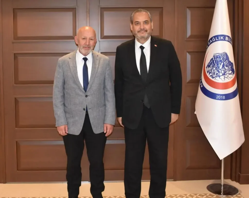 Rektörümüz Prof. Dr. Adem Aslan, Afyonkarahisar İl Genel Meclis Başkanı Mehmet Siper’i Makamında Ağırladı