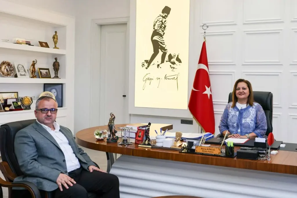 Sabah Gazetesi Yerel Yönetimler Sorumlusu ve Yerel Gündem Genel Yönetmeni Tolga Özlü ile Görüş Alışverişinde Bulunduk