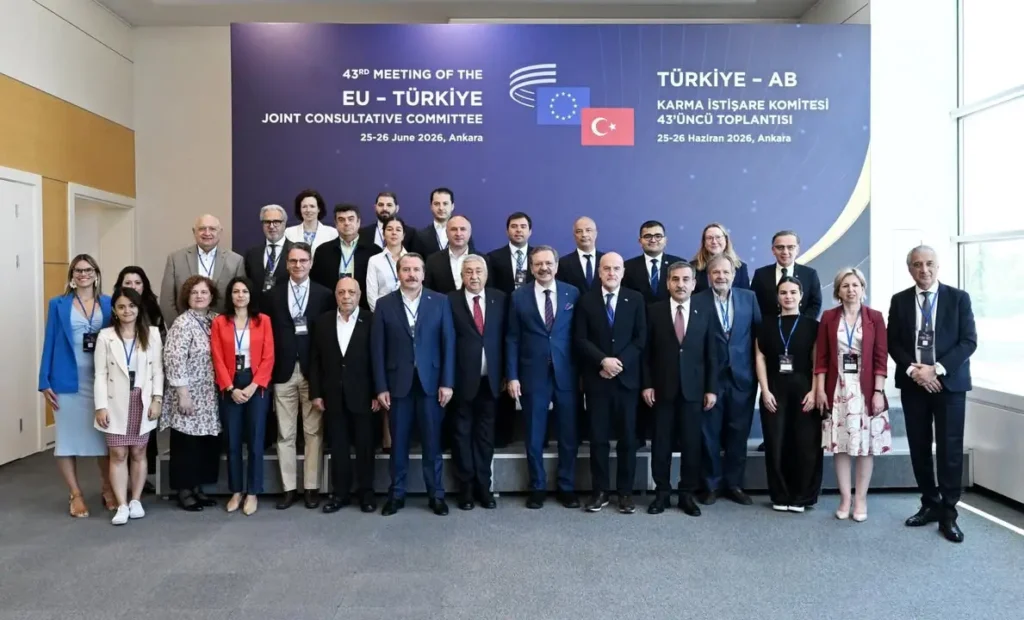 Türkiye – AB Karma İstişare Komitesi toplantısını iki gün süren oturumların ardından bugün tamamladık