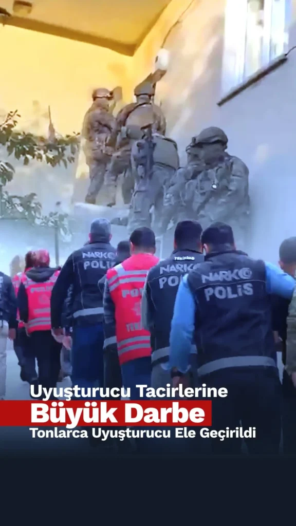 Türkiye’de Uyuşturucu Operasyonları: Son 1 Haftada Yakalananlar ve Ele Geçirilenler