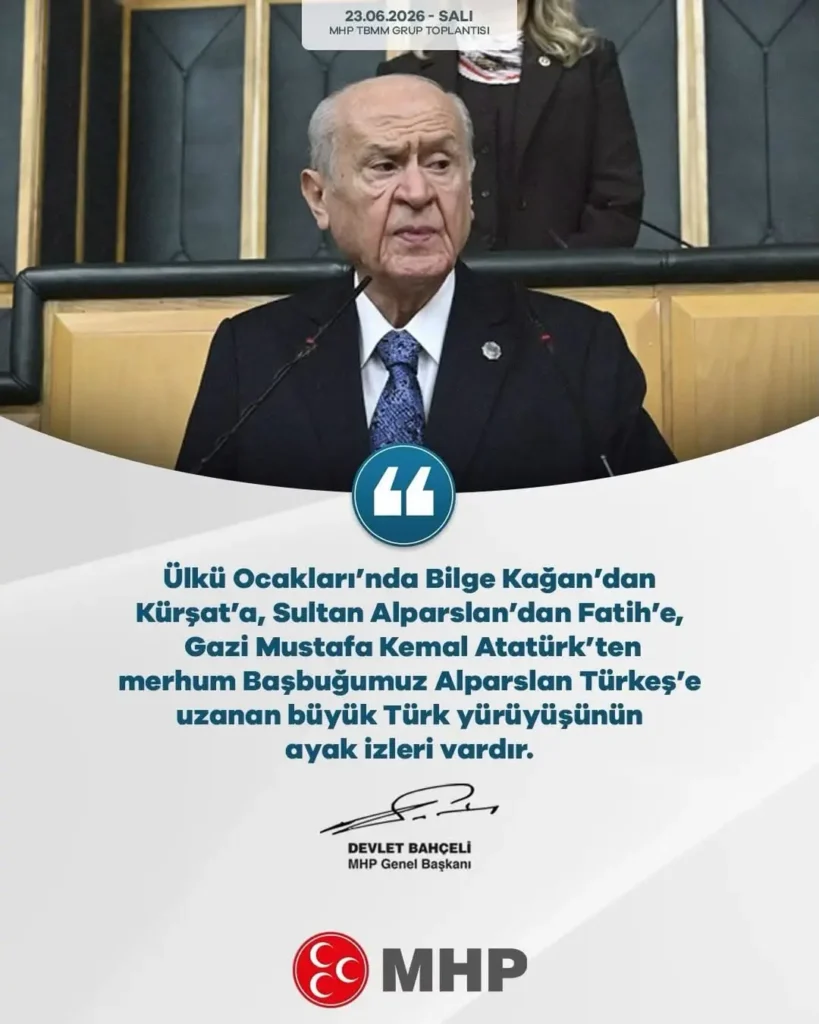 Ülkü Ocakları’nın Büyük Türk Yürüyüşü