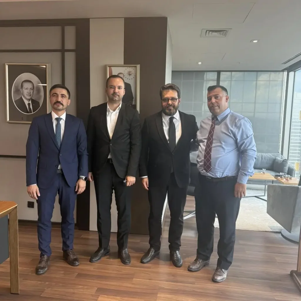 Yaylabağı Belediye Başkanı Niyazi Akgedik İller Bankası Daire Başkanları Enes Görkem ve Saim Yenidede’yi Ziyaret Etti