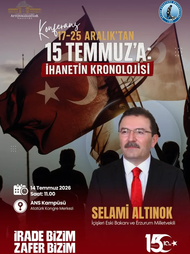 15 Temmuz Demokrasi ve Millî Birlik Günü Konferansı