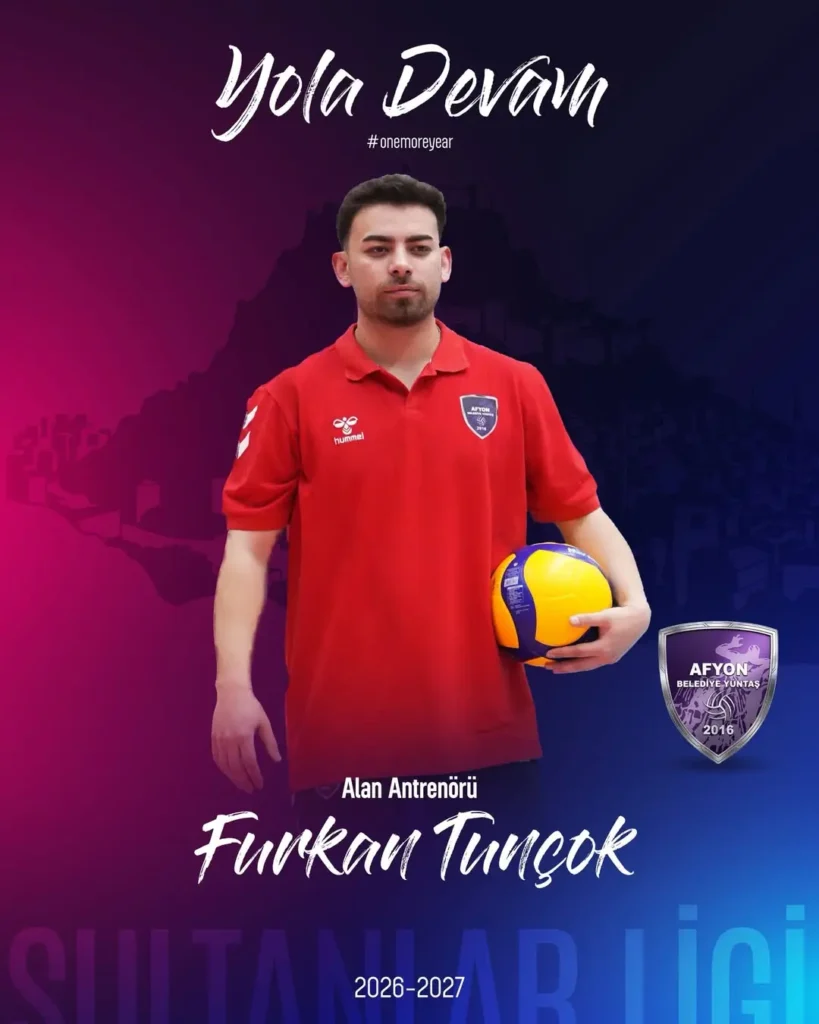 Afyon Belediye Yüntaş Spor Kulübü’nden Furkan Tunçok’a Devam Kararı