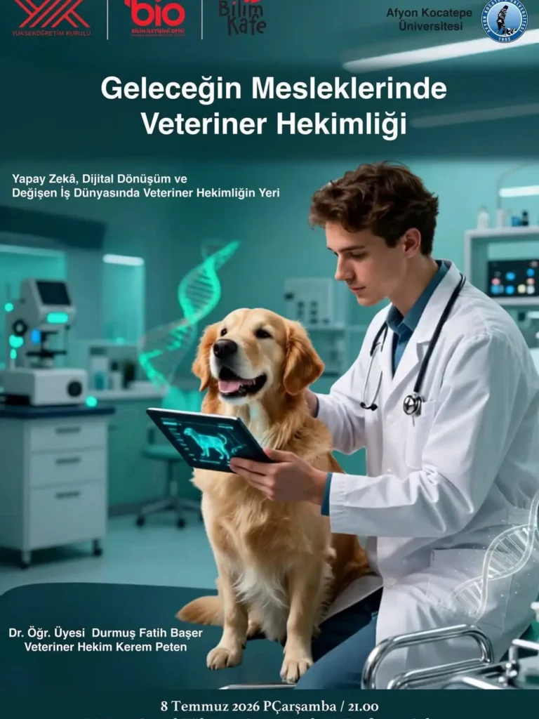 Afyon Kocatepe Üniversitesi’nde Bugün: ‘Geleceğin Mesleklerinde Veteriner Hekimliği’ Konferansı