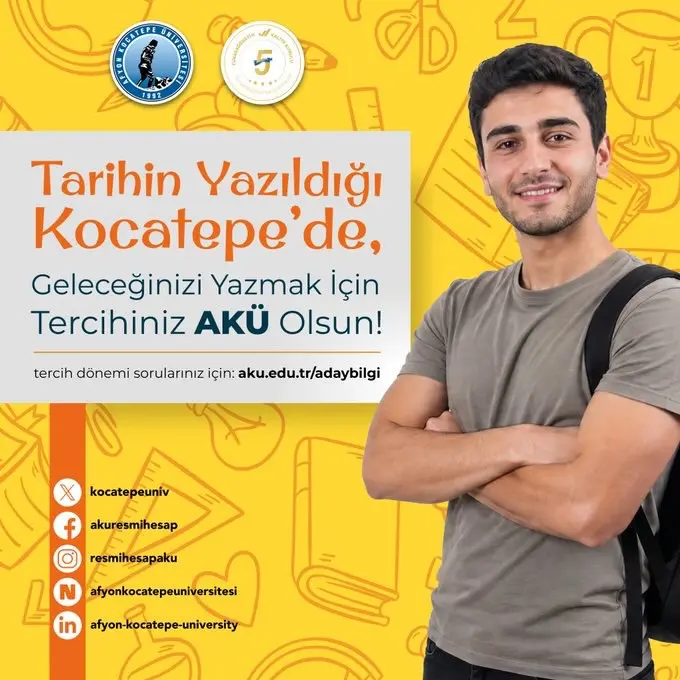 Afyon Kocatepe Üniversitesi’nden Öğrenci Odaklı Eğitim Fırsatı!