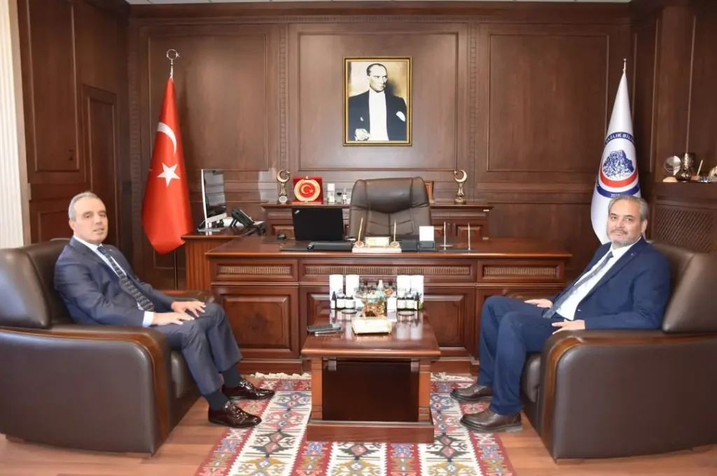 AFSÜ Rektörü Prof. Dr. Adem Aslan, Emniyet Müdürü Ahmet Birtan Erol’u Ağırladı
