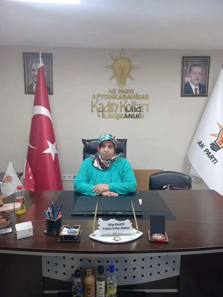 AK Parti Afyonkarahisar İl Kadın Kolları’ndan Duygu Dağdelen’in Görev Nöbeti