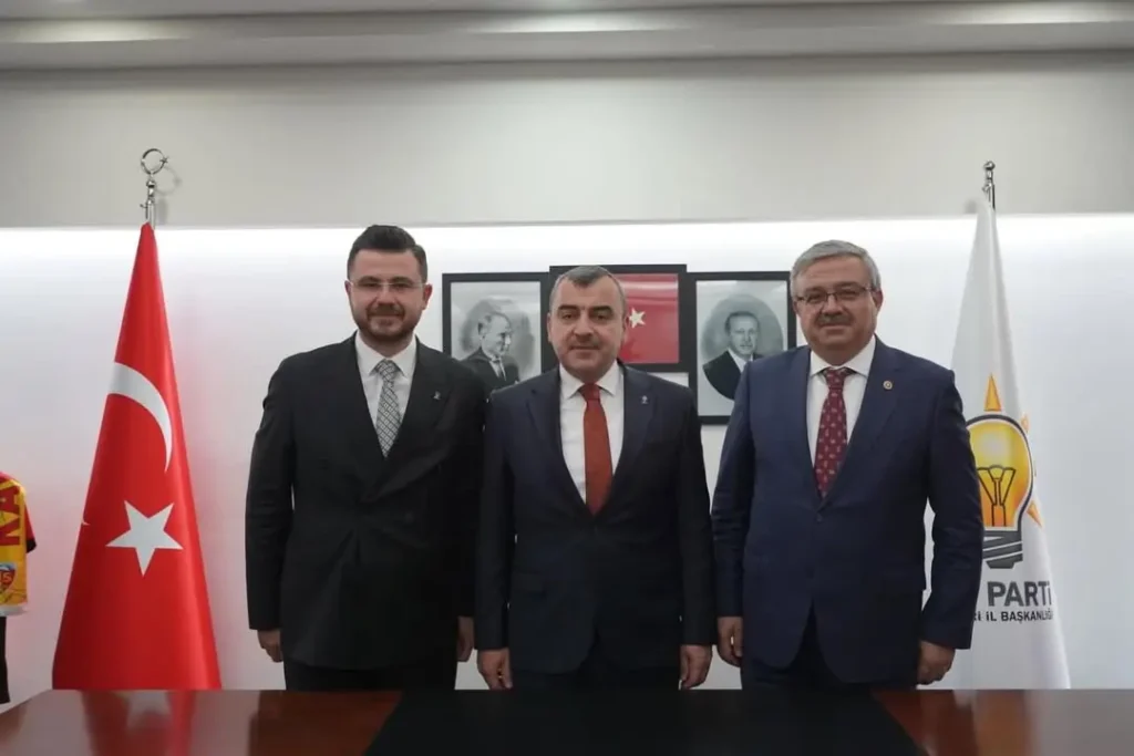 AK Parti Kayseri İl Başkanı Hüseyin Okandan’ı Ziyaret