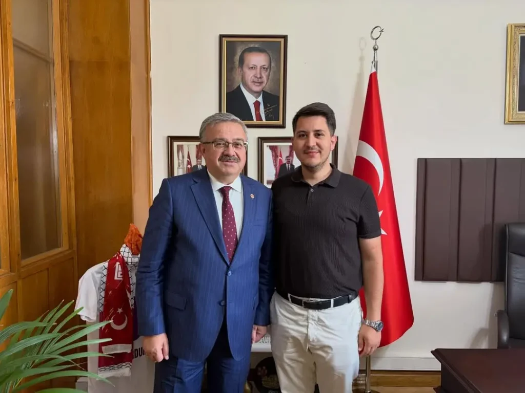 Ak Parti Milletvekili İbrahim Yurdunuseven, Abdullah Yalçın’ı TBMM’de Ağırladı