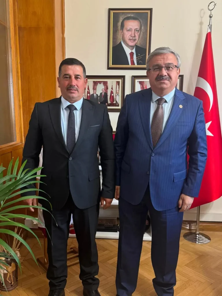 Ak Parti Milletvekili İbrahim Yurdunuseven’den Kızılören İlçe Başkanı Ramazan Coşgun’a Ziyaret