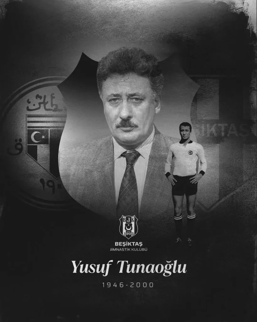 Beşiktaş Spor Kulübü, Yusuf Tunaoğlu’nu Vefatının 26. Yıl Dönümünde Anıyor