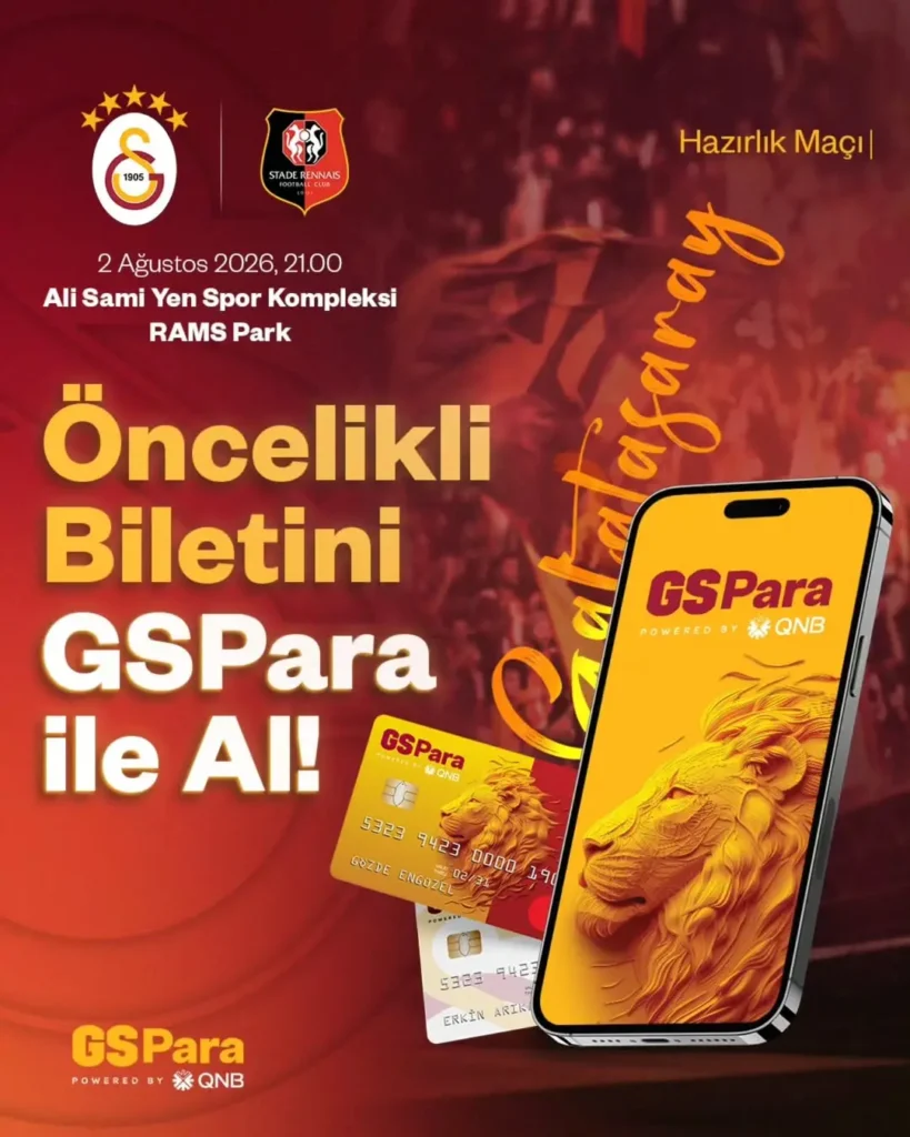 Galatasaray’dan Öncelikli Bilet Fırsatı: GSPara ile Maça Özel Kampanya!
