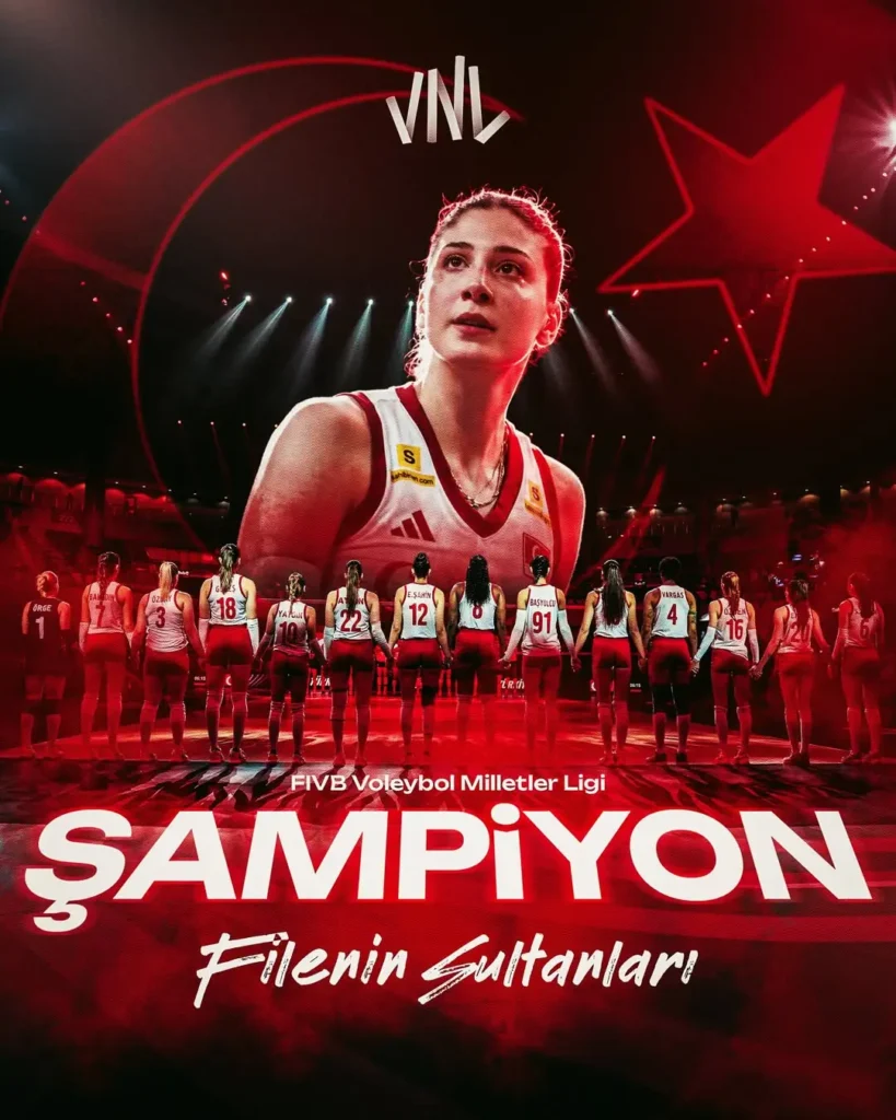 Galatasaray Spor Kulübü’nden Filenin Sultanları’na Tebrik