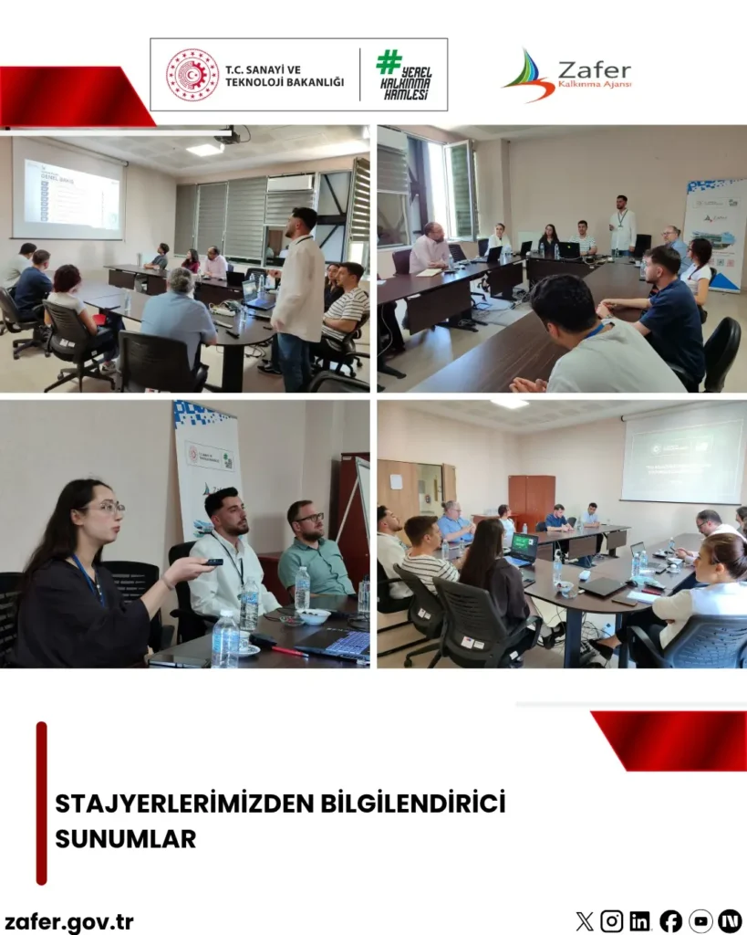 Stajyerlerimizden Bilgilendirici Sunumlar