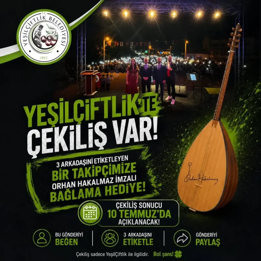 YeşilÇiftlik Belediye Başkanı Devrim Ölmez’den Büyük Çekiliş Duyurusu
