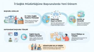 İl Sağlık Müdürlüğü Başvurularında Yeni Dönem Başlıyor