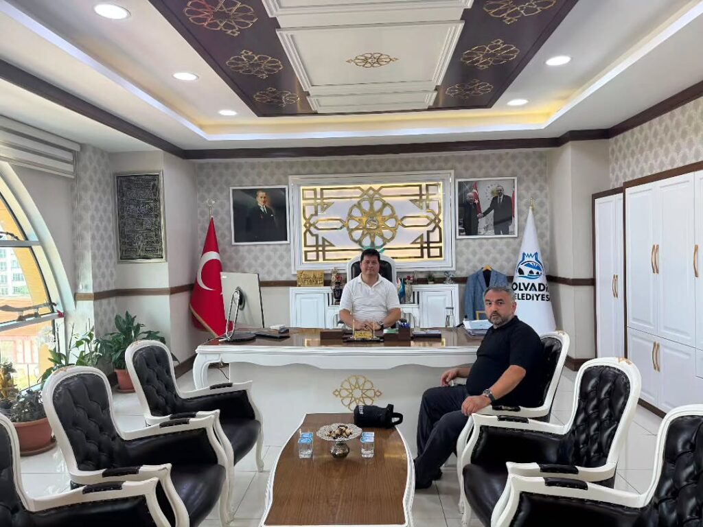 Başkan Aynacı, İbrahim Dere’yi ağırladı