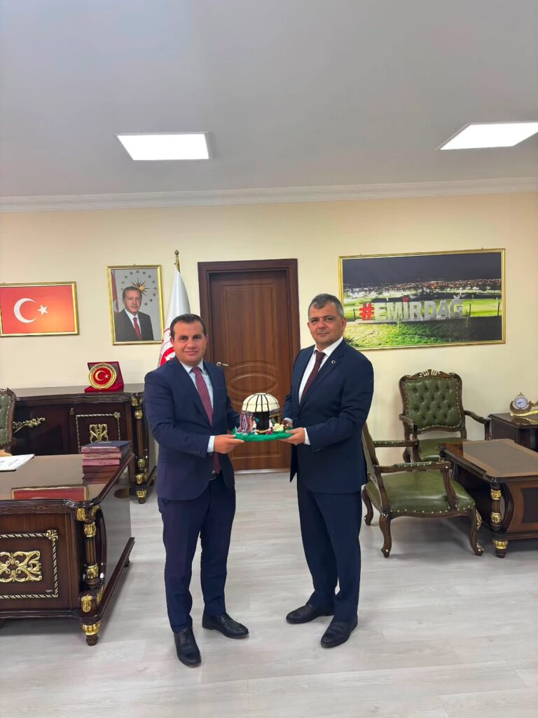 Yeni Kaymakam Adem Topaca’ya ziyaret gerçekleştirildi